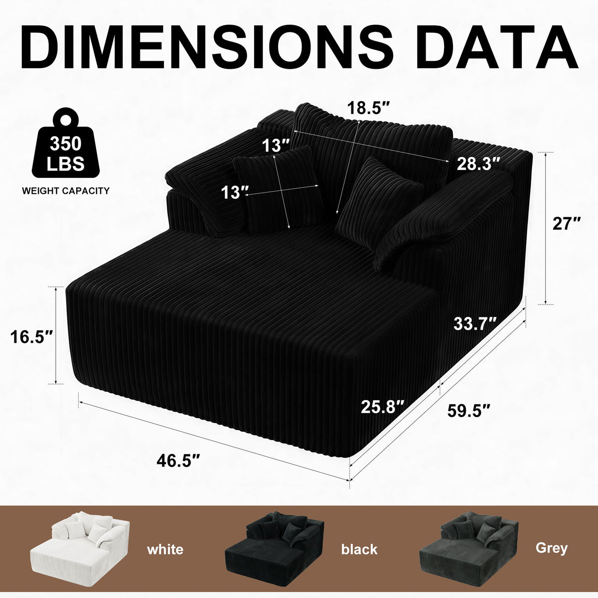 Diván, sofá cama profundo para sala de estar