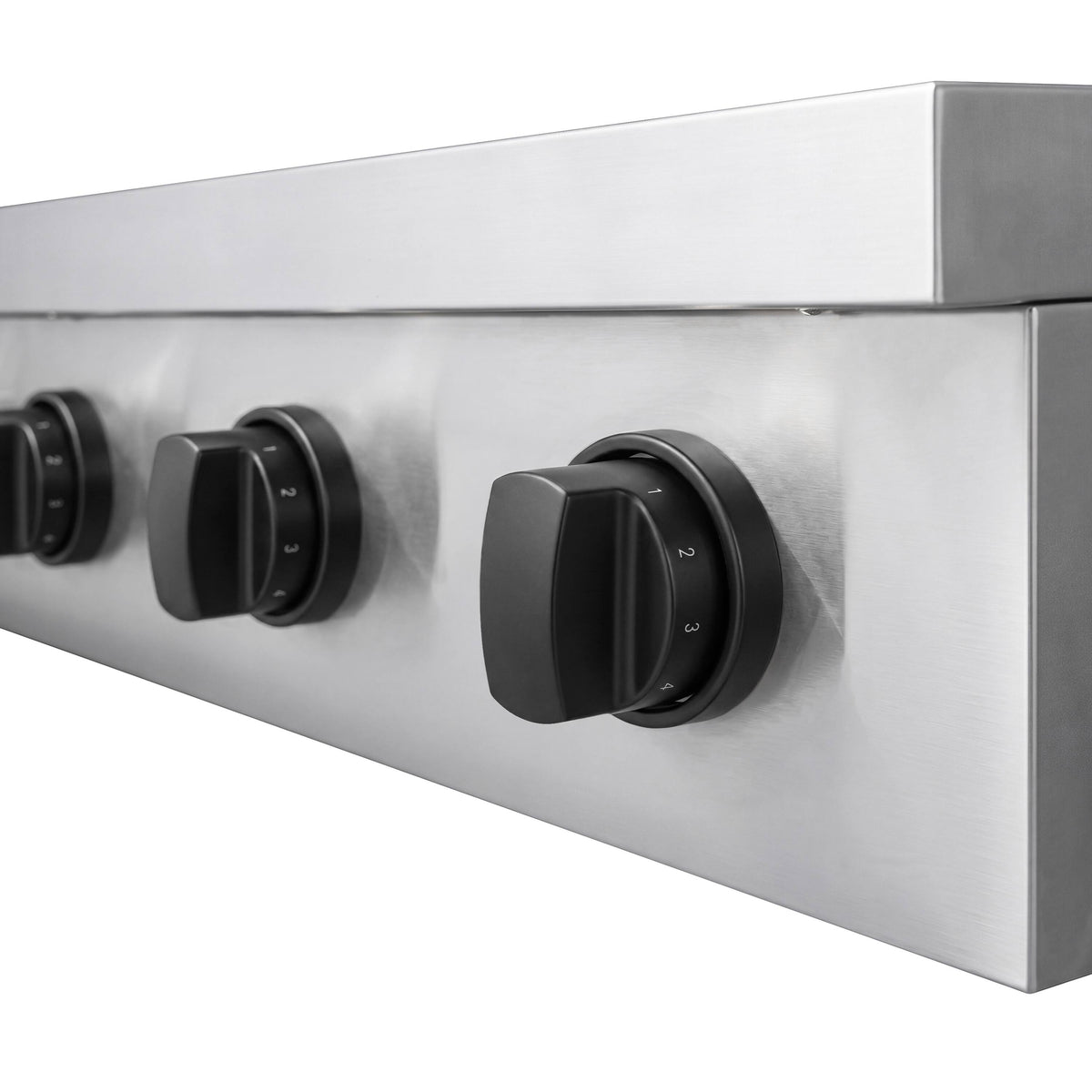 ZLINE - Autograph 30 in. Paramount Built-in Induction Rangetop with 4 Elements and Matte Black Accents - Stainless Steel