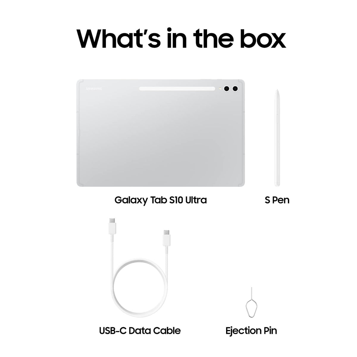 Samsung - Geek Squad Certified Refurbished Galaxy Tab S10 Ultra - 14.6" 256GB - Wi-Fi - with S-Pen - Platinum Silver