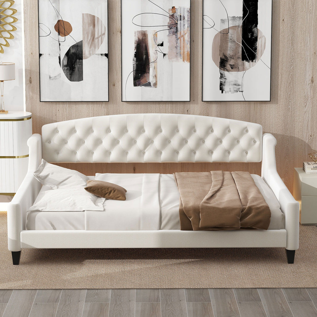 Modern Tufted Button Daybed