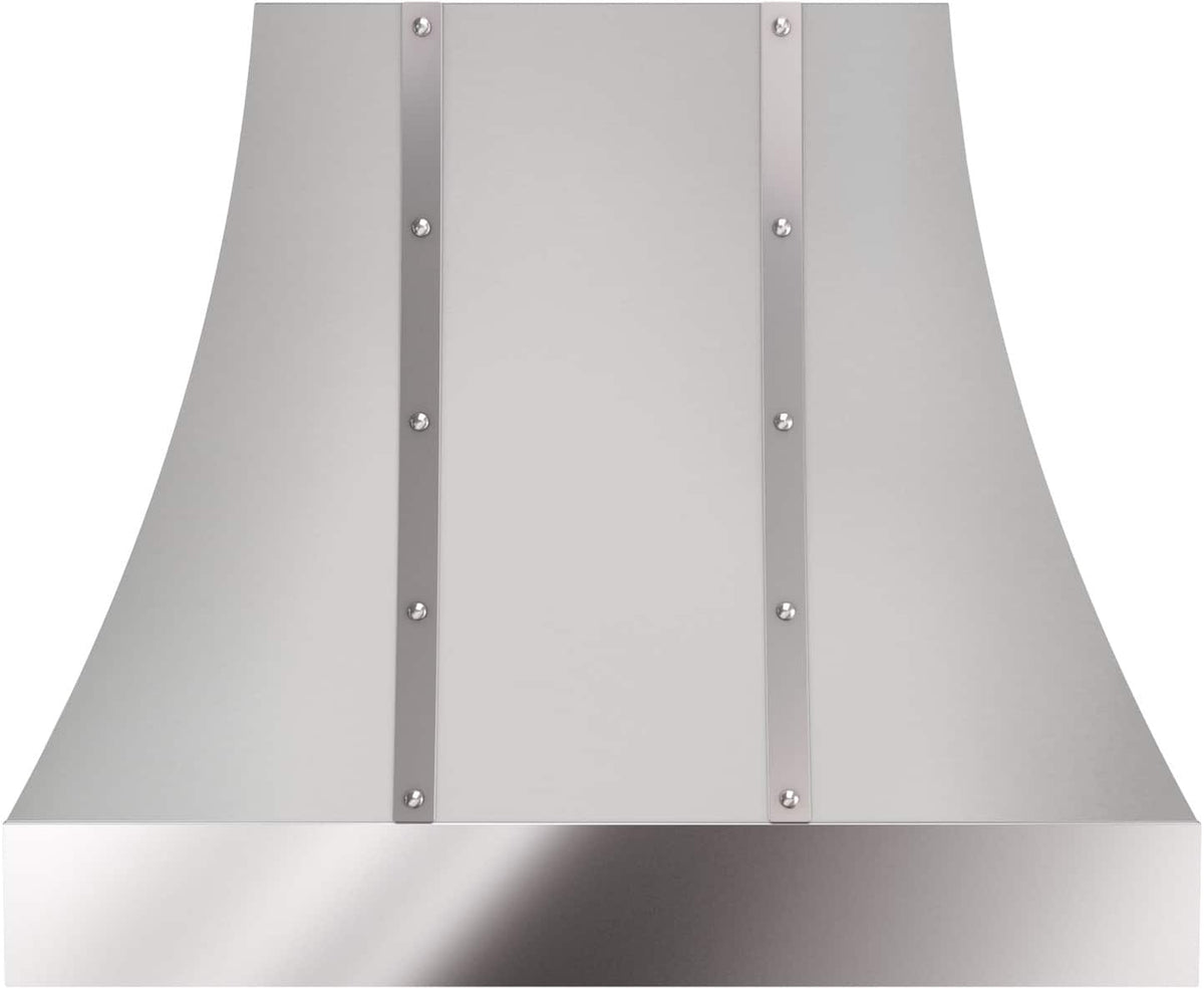 Zephyr - 36 inches - Externally Vented & Externally Vented - Shell Range Hood - Stainless Steel