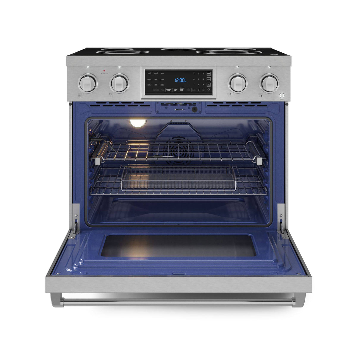 36 in. Wide 5 Elements Gordon Ramsay Series by Thor Kitchen 6.0 Cu. Ft Freestanding Electric Range - Stainless Steel