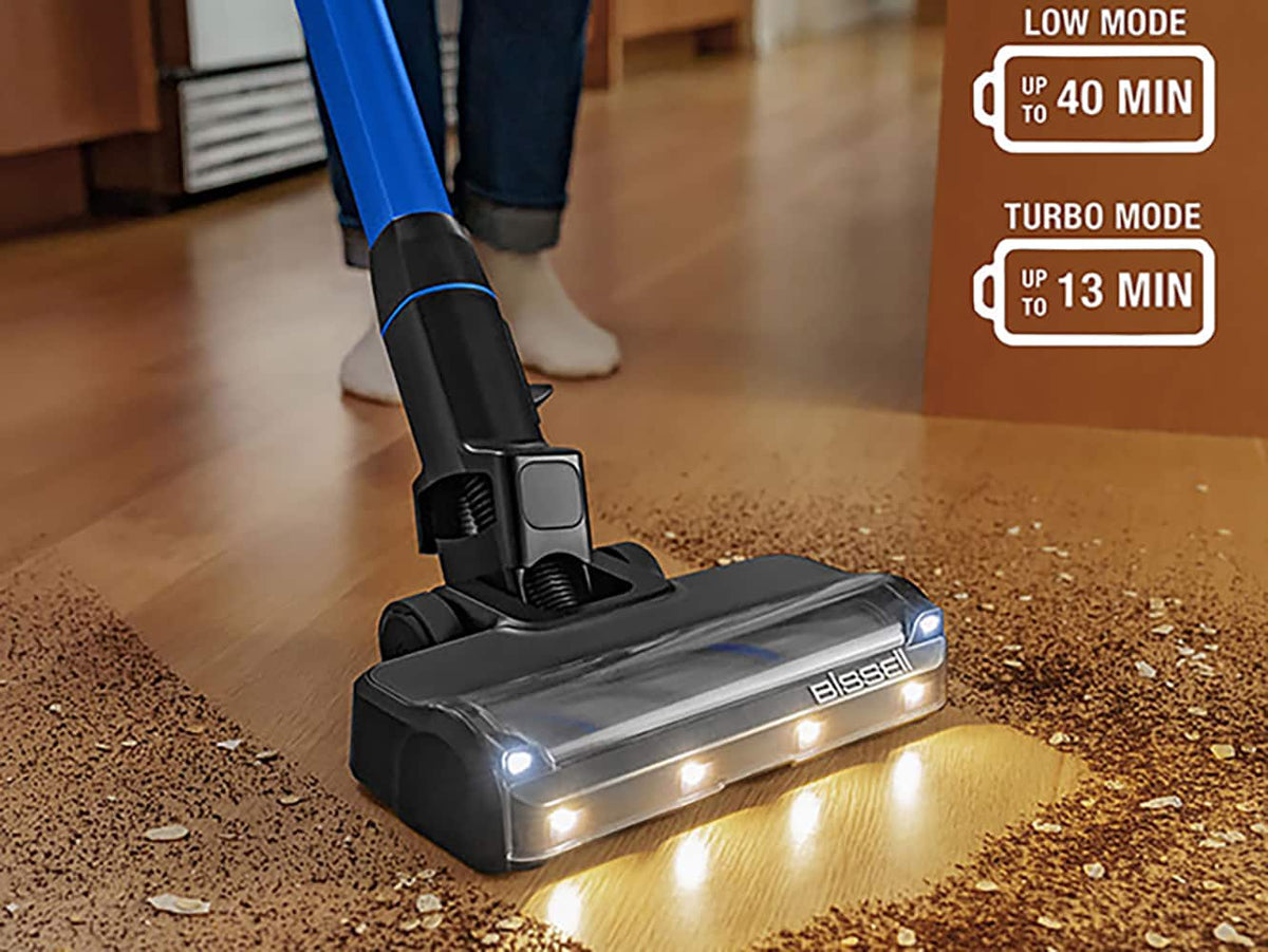 BISSELL - PowerClean FurFinder Stick Vacuum - Cobalt / Black