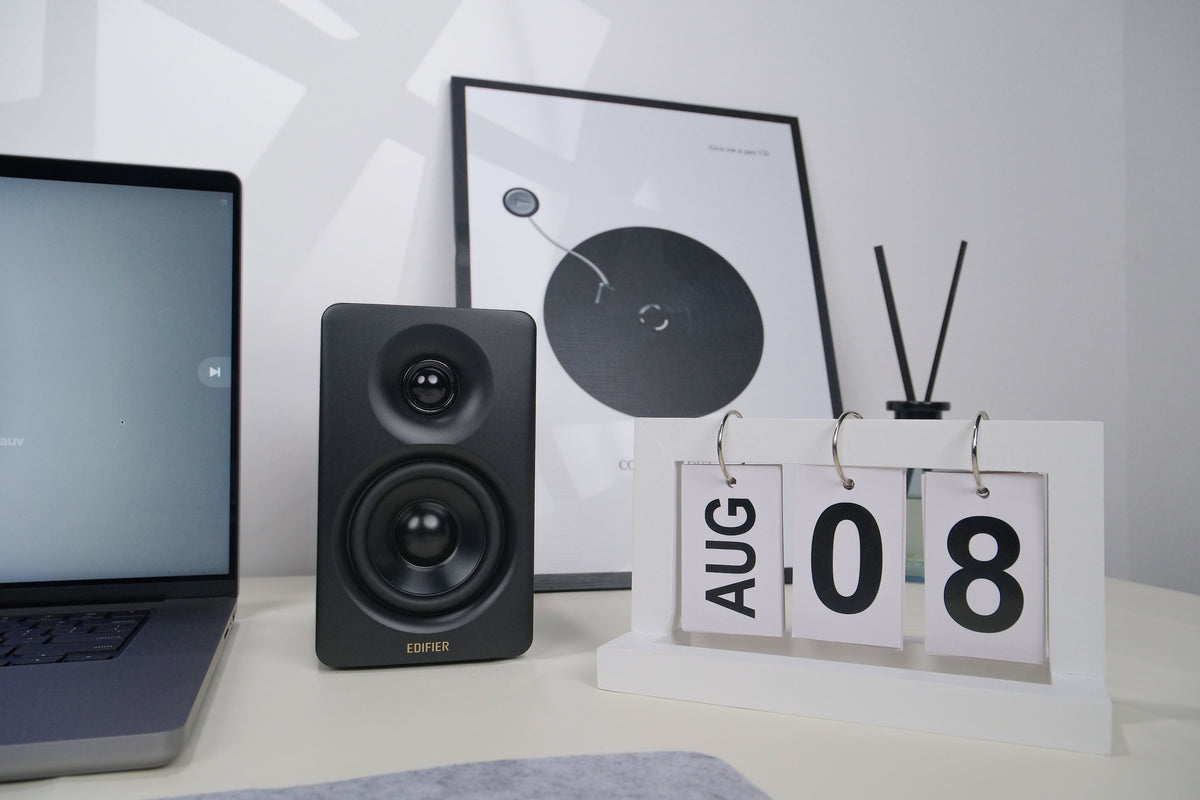 Edifier - M60 Compact Desktop 2.0 Speakers (Pair) - Black