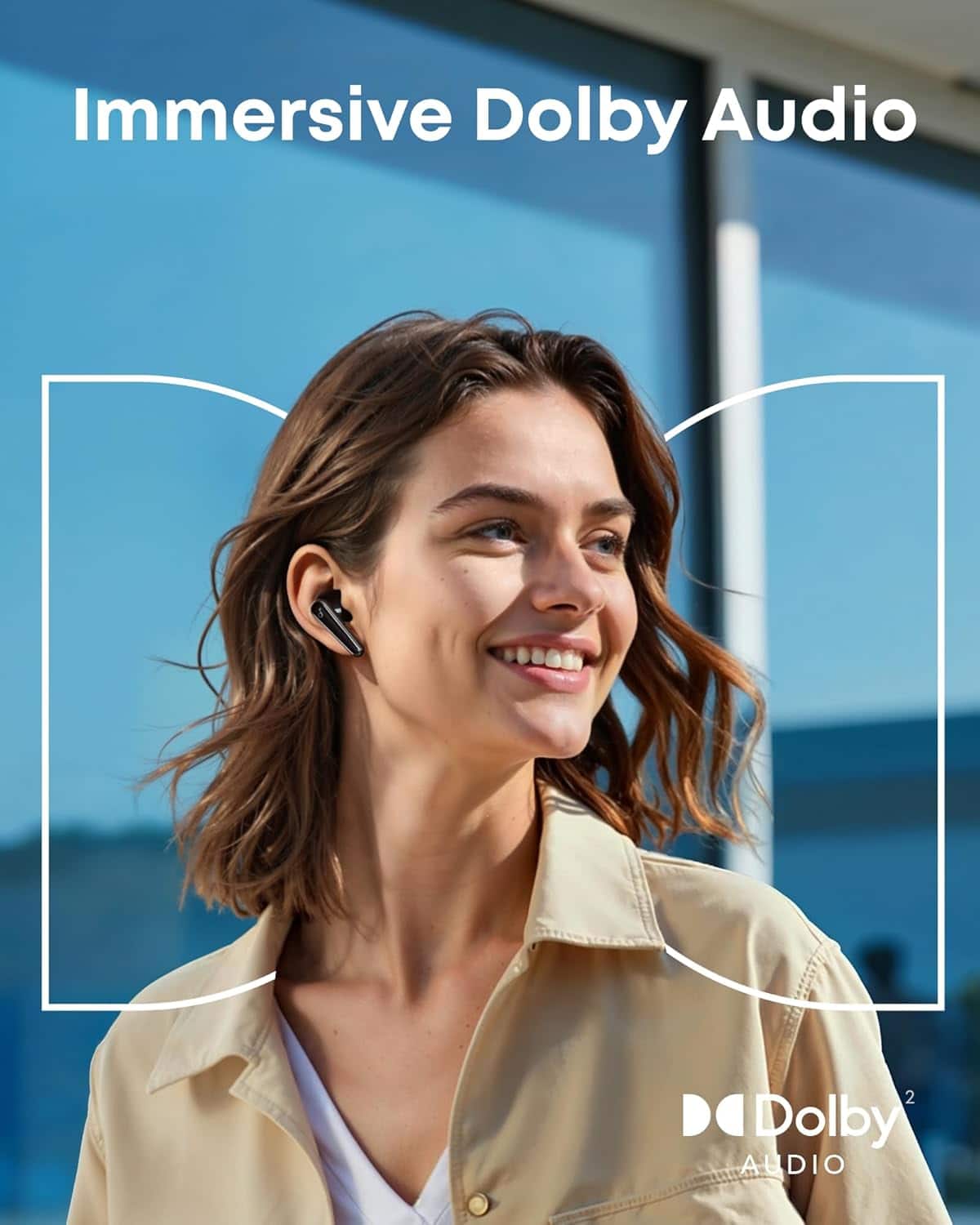 Soundcore - by Anker Liberty 5 Advanced In Ear Noise Cancelling Bluetooth Wireless Earbuds - Black
