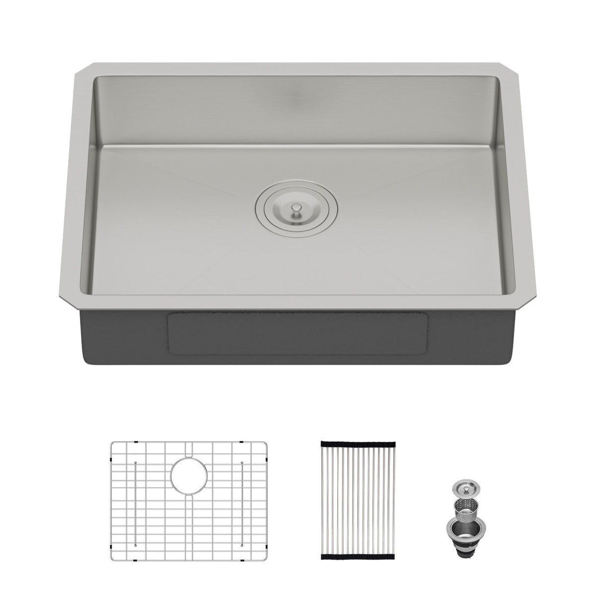 Undermount Sink, Low Depth Single Bowl
