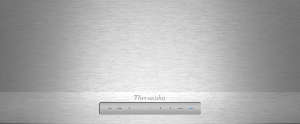 Thermador Professional - 36 inches - Externally Vented - Wall Range Hood - Stainless Steel