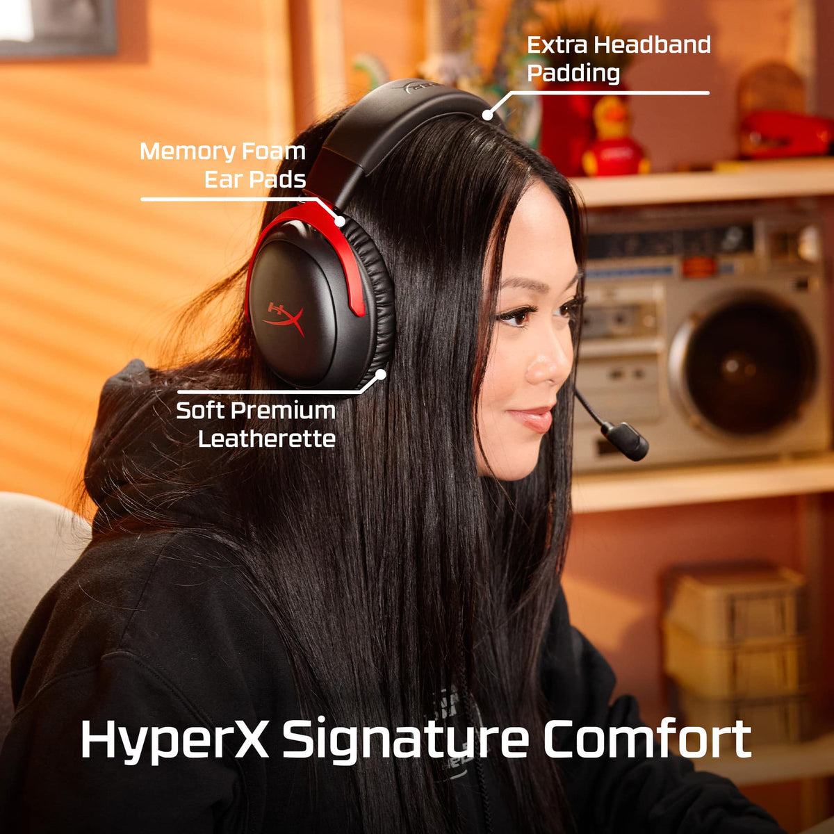 HyperX - Cloud III S Wireless Gaming Headset for PC, PS5, PS4, Nintendo Switch, Mac, and Mobile - White