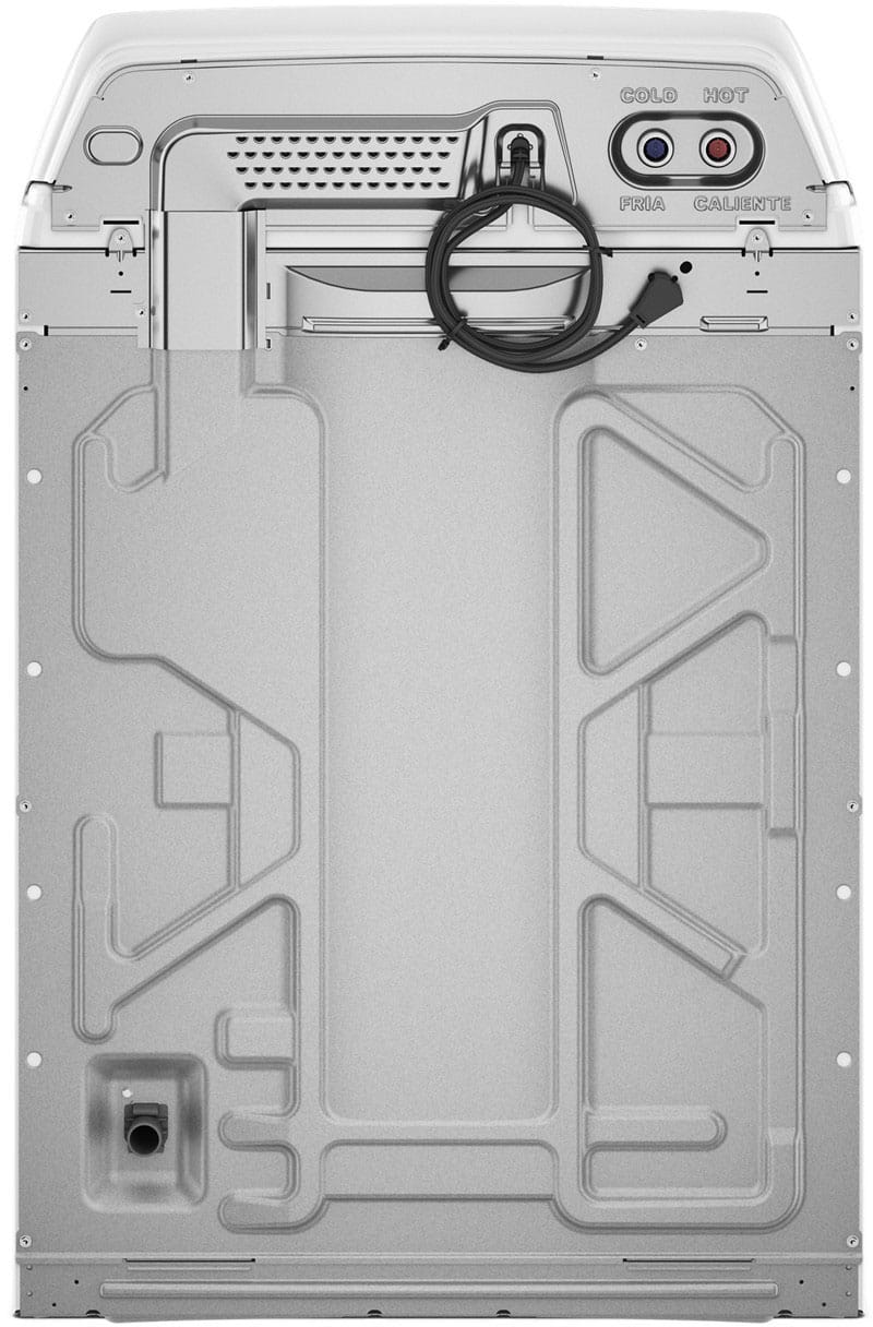 Whirlpool - 4.3 Cu. Ft. Top Load Impeller Washer with Quick Wash Cycle and Soft Close Glass Lid - White