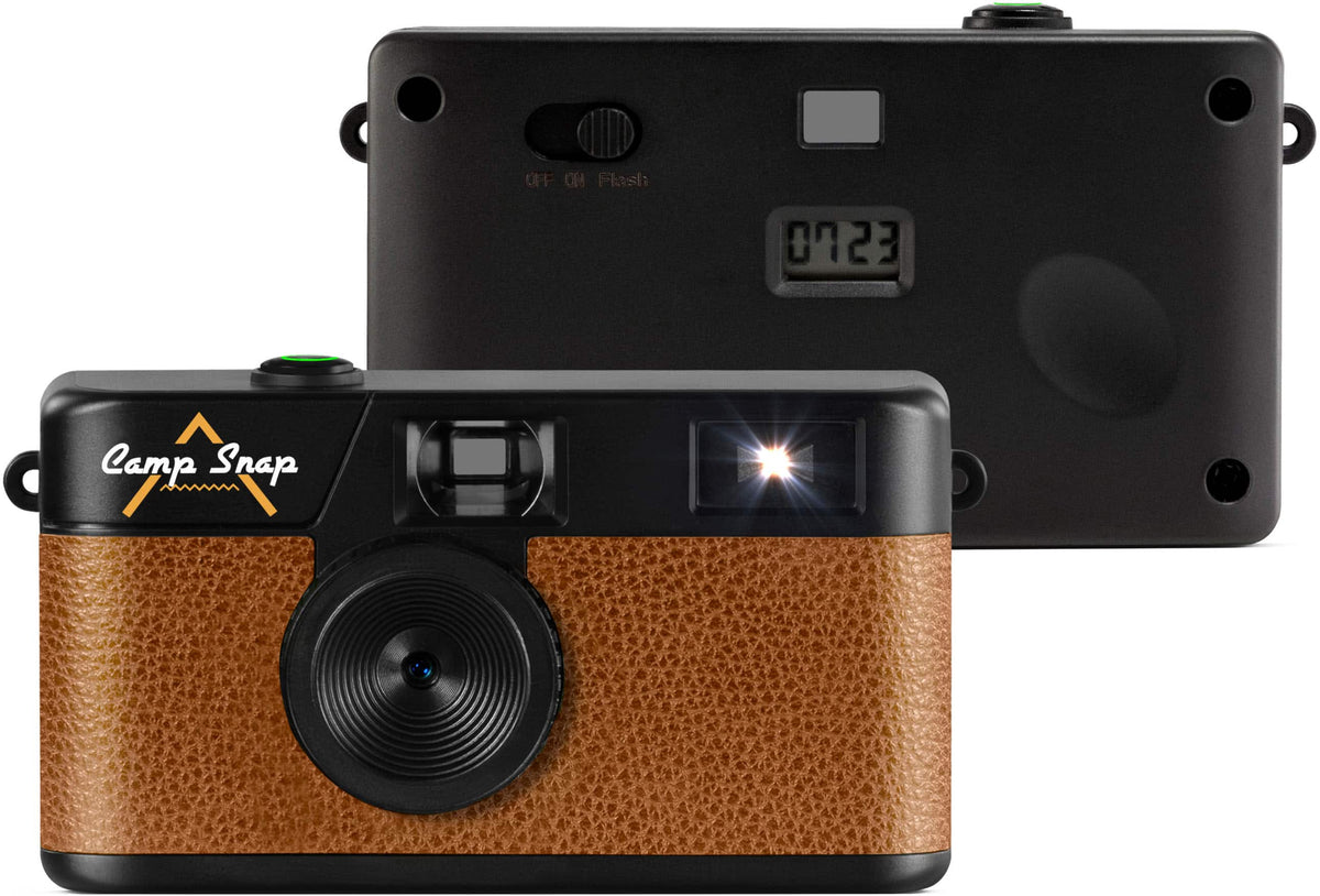 Camp Snap - Screen Free Digital Camera - Brown