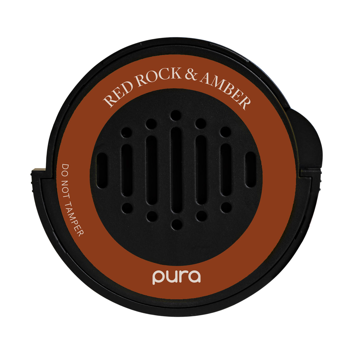 Pura - Rock & Amber - Car Fragrance Refill - Red