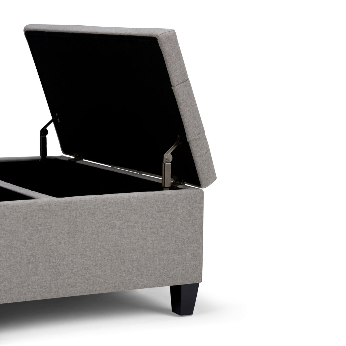 Harrison - Coffee Table Storage Ottoman - Gray