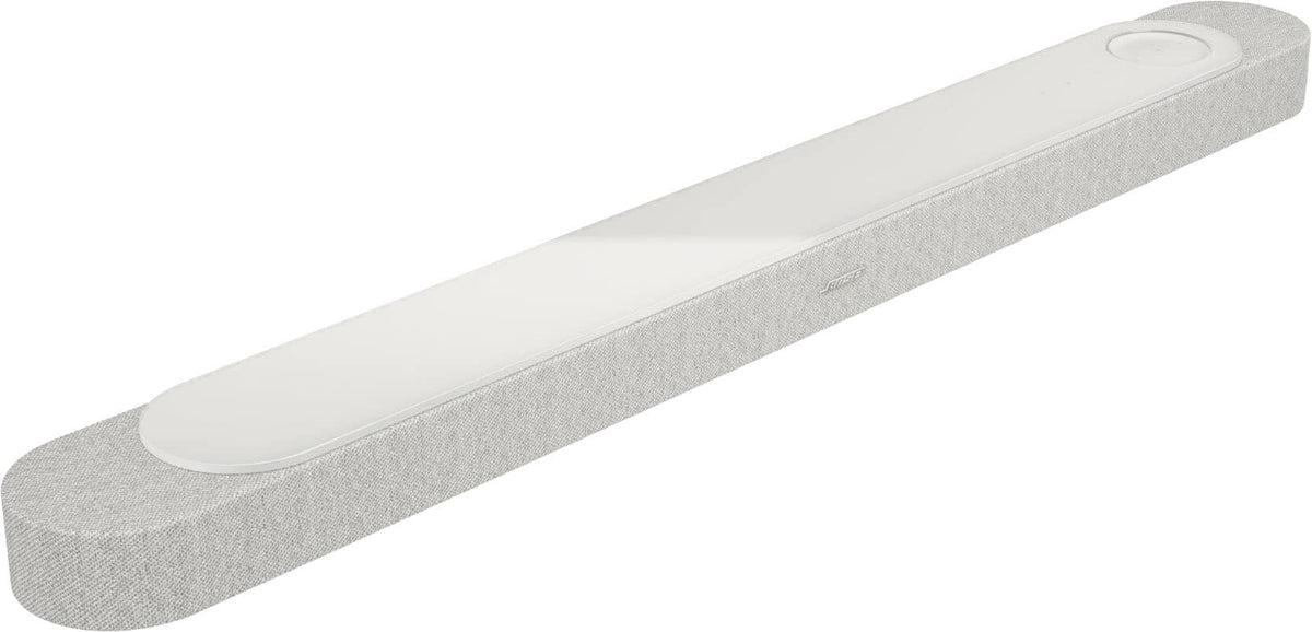 Bose - Lifestyle Ultra 5.1 Channel Wireless Soundbar with Dolby Atmos - White Smoke