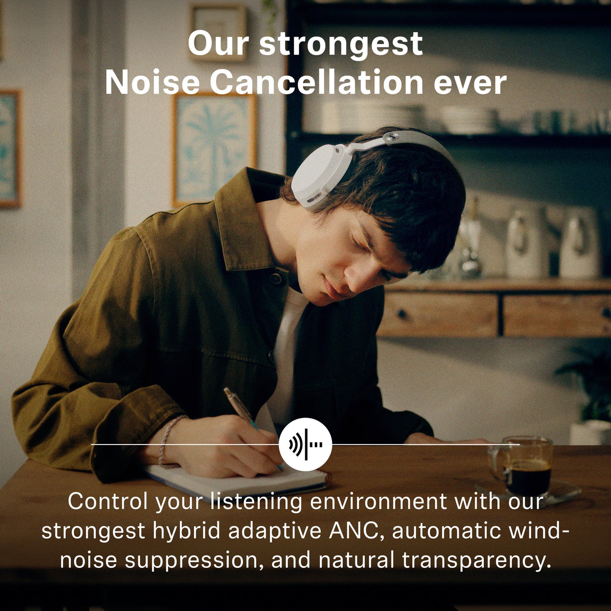 Sennheiser - MOMENTUM 5 Bluetooth Wireless Adaptive Noise-Canceling Over-The-Ear Headphones - Lavender