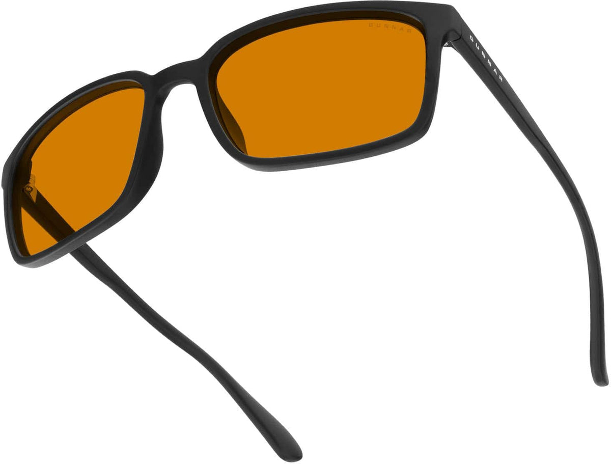GUNNAR - Mammoth Computer Glasses with Blue Light Reduction, Amber Lenses - Onyx