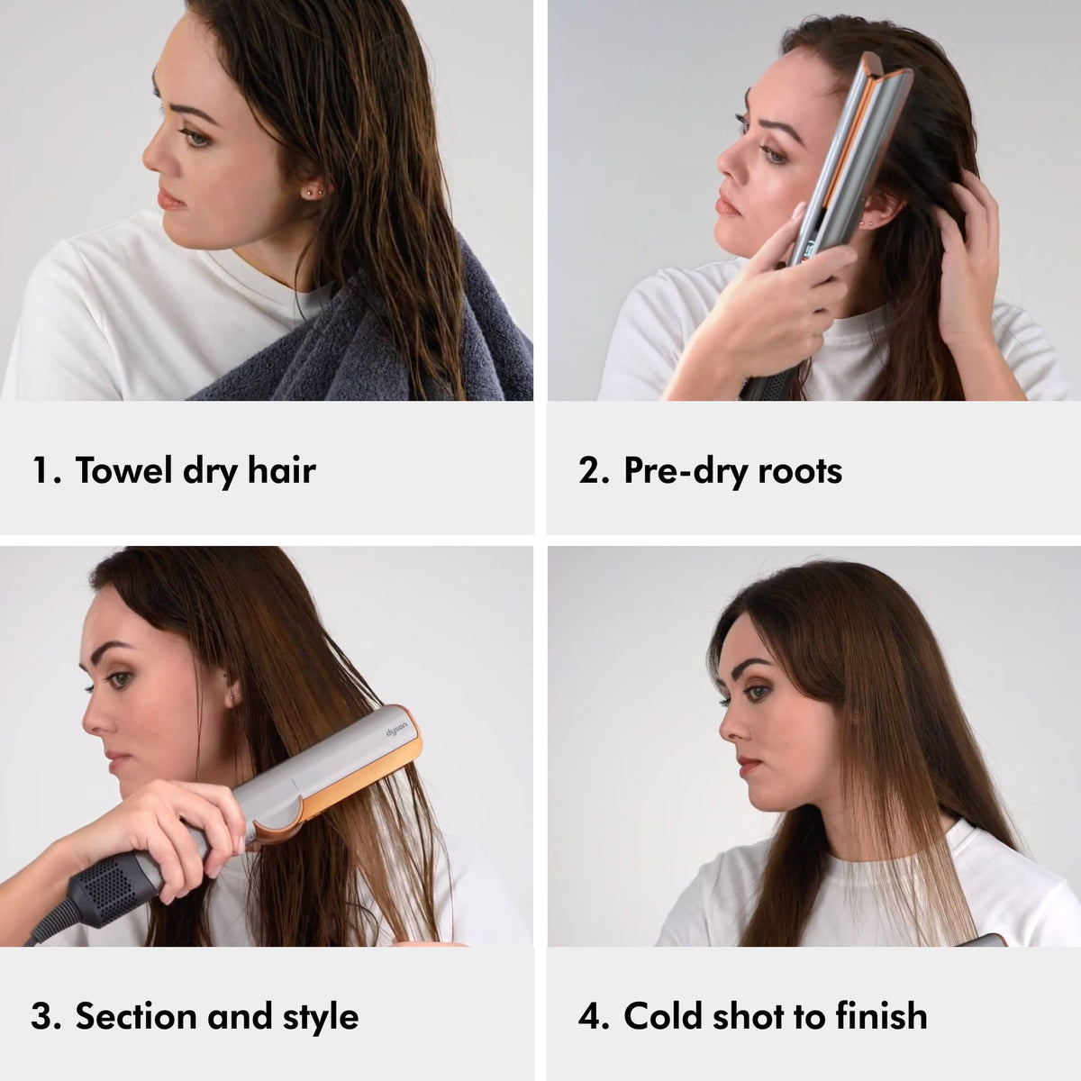 Dyson - Airstrait Straightener - Ceramic Pink/Rose Gold