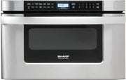 Sharp - 1.2 cu ft 950W Drawer Microwave With Sensor Cooking - Stainless Steel