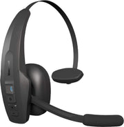 BlueParrott - Pro B350 Wireless Bluetooth Mono Headset with 98% AI Voice Isolation Mics and Lightweight Headband - Black