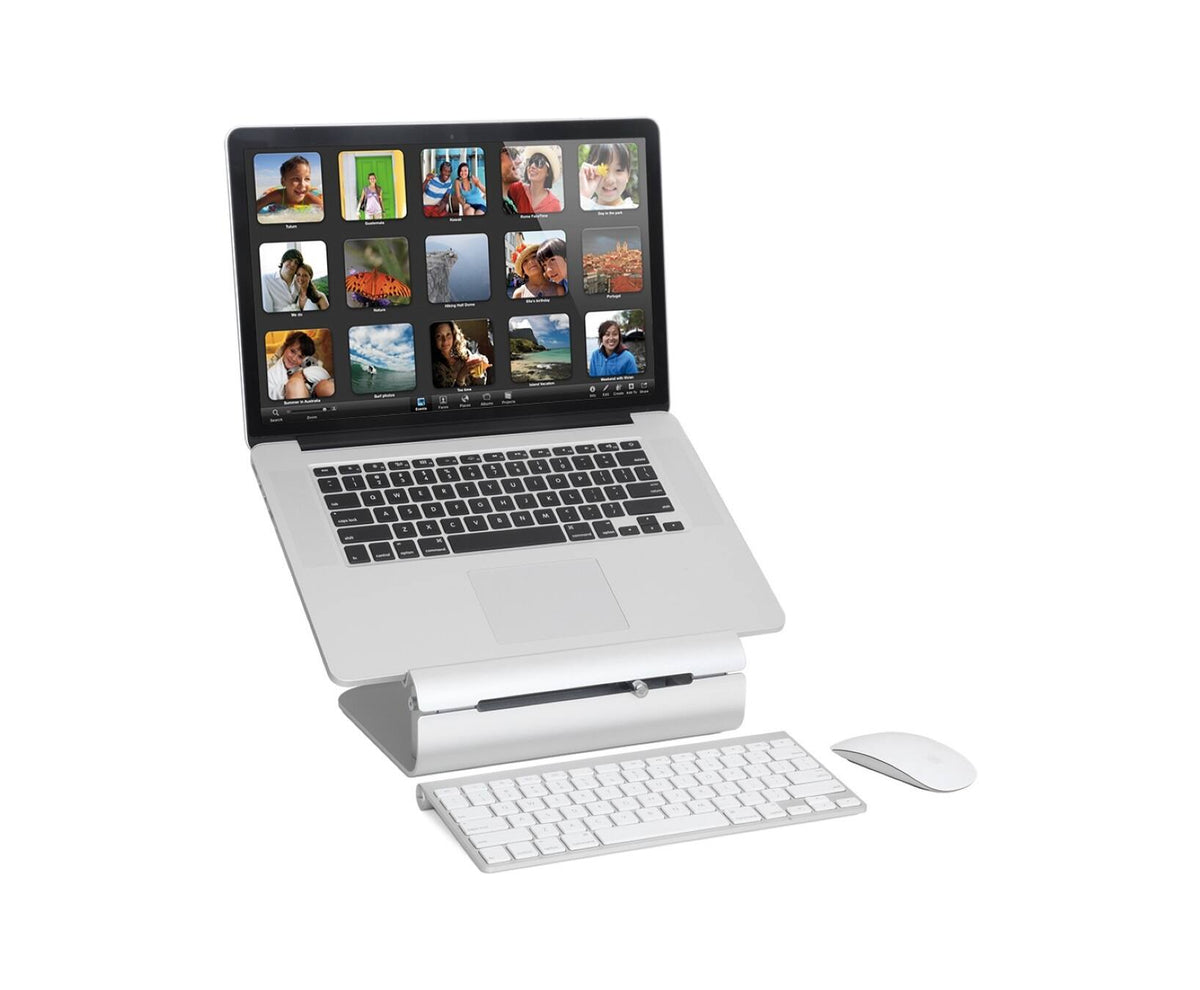 Rain Design - iLevel2 Adjustable Height Laptop Stand - Silver