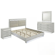 Glam - Juego de dormitorio con cabecera LED