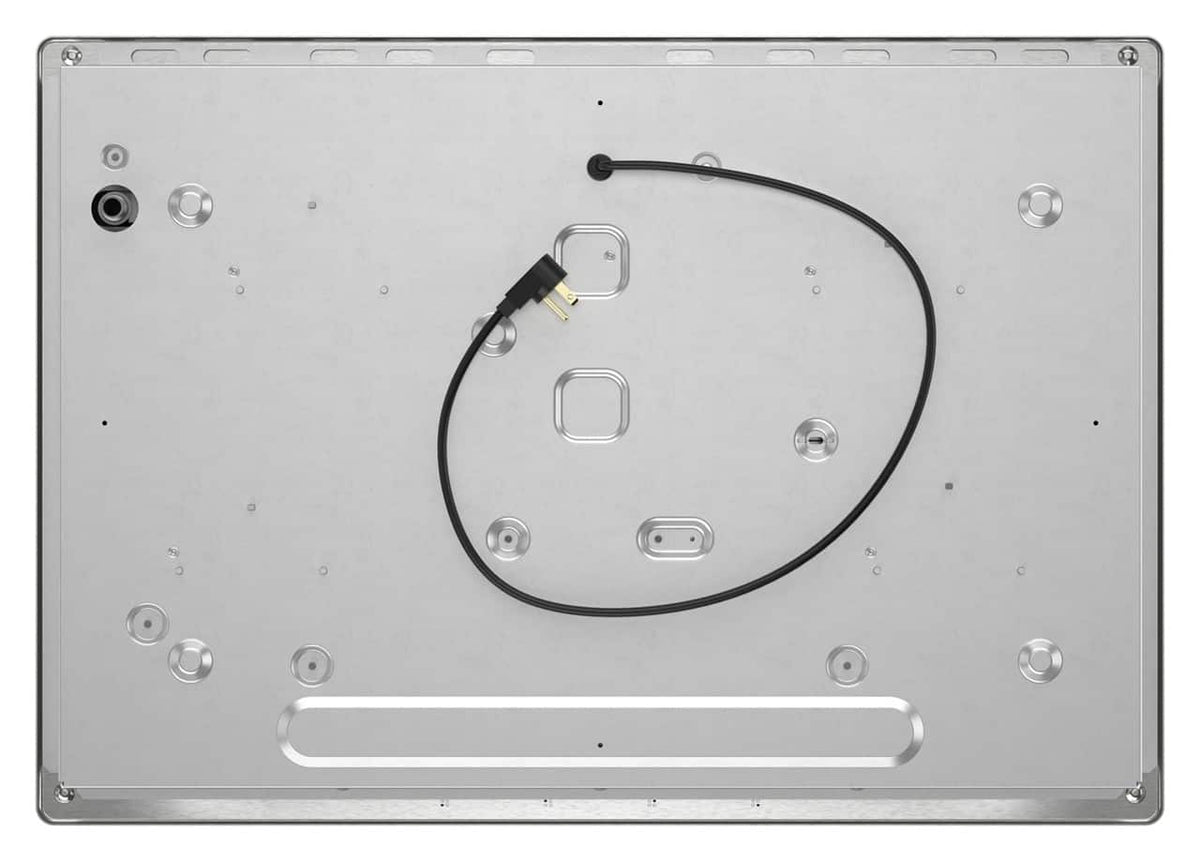 Whirlpool - 30 in. Wide 4 burners Built-In Gas Cooktop with EZ-2-Lift Hinged Cast-Iron Grates - Black Stainless Steel