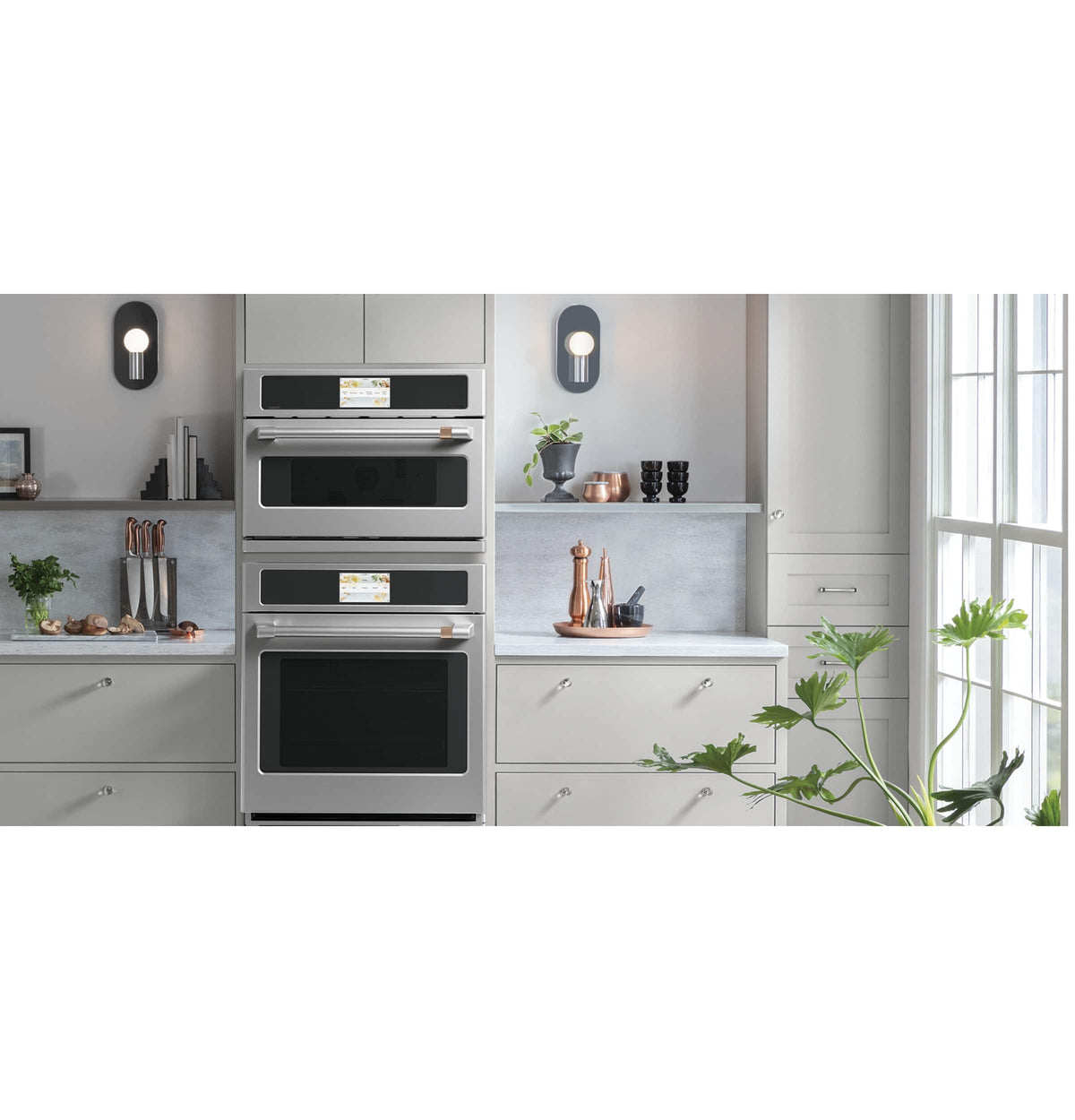 Café - 1.7 Cu. Ft. Convection Built-In Microwave with Sensor Cooking and 240V Five in One Advantium Technology - Stainless Steel