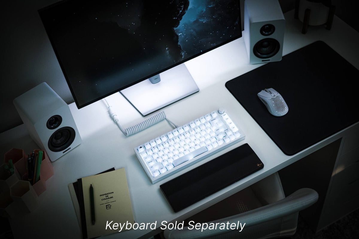 Glorious - Polychroma Translucent Universal RGB Keycaps for 100% 85% 80% TKL 60% Compact 75% Mechanical Keyboards - Translucent V2