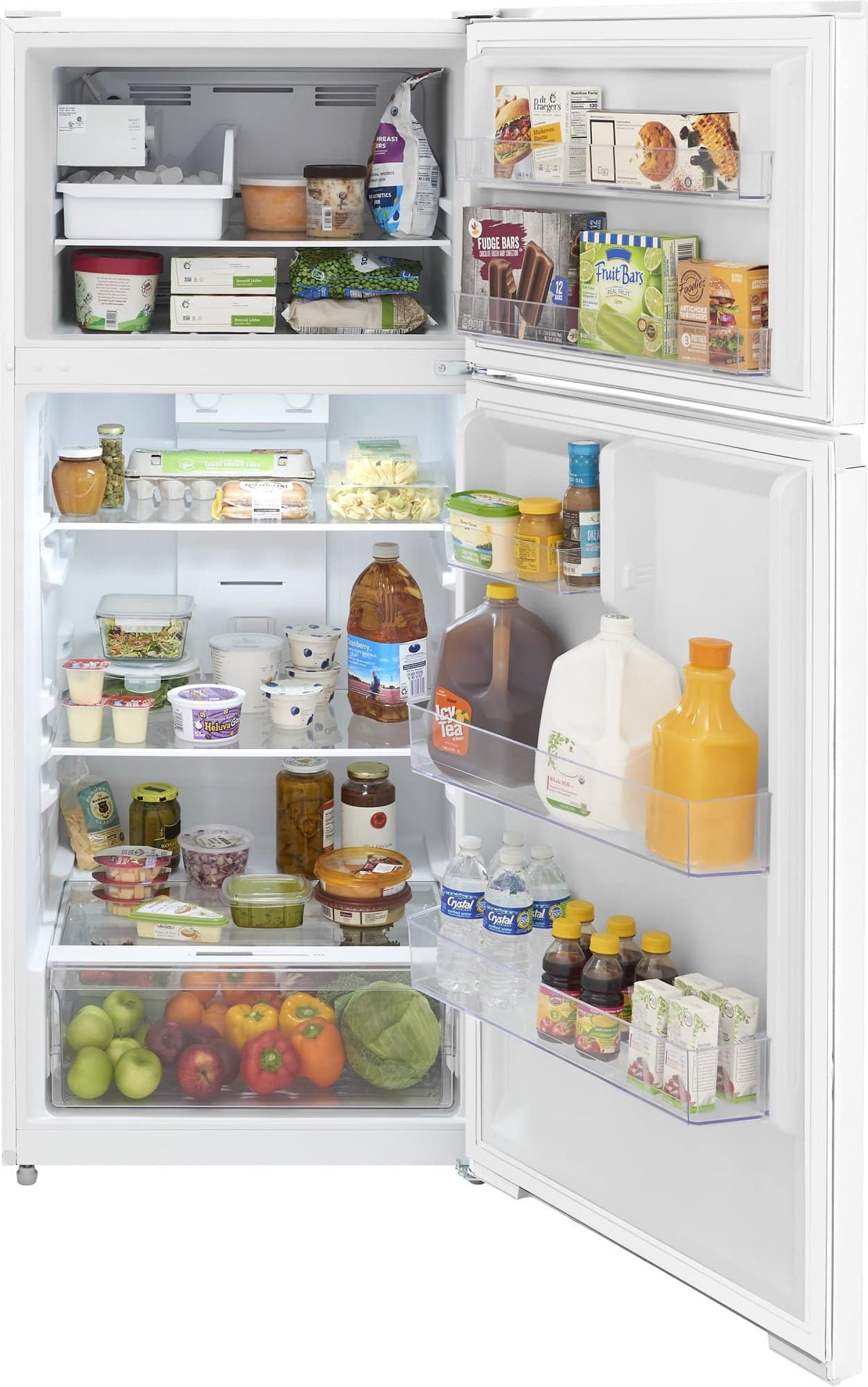 Frigidaire - 16.0 Cu. Ft. Garage Ready Top Freezer Refrigerator - White