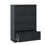 Lateral File Cabinet, Heavy Duty Filing Holds Letter/Legal/A4 Files