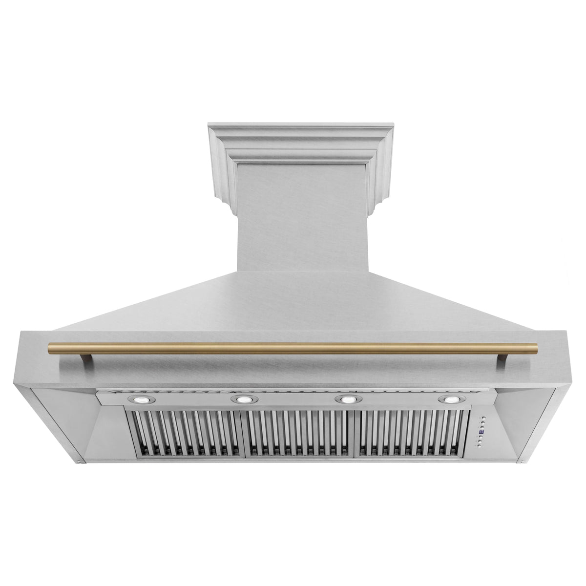 ZLINE Autograph Edition - 48 inches - Externally Vented - Wall Range Hood - Satin Stainless Steel