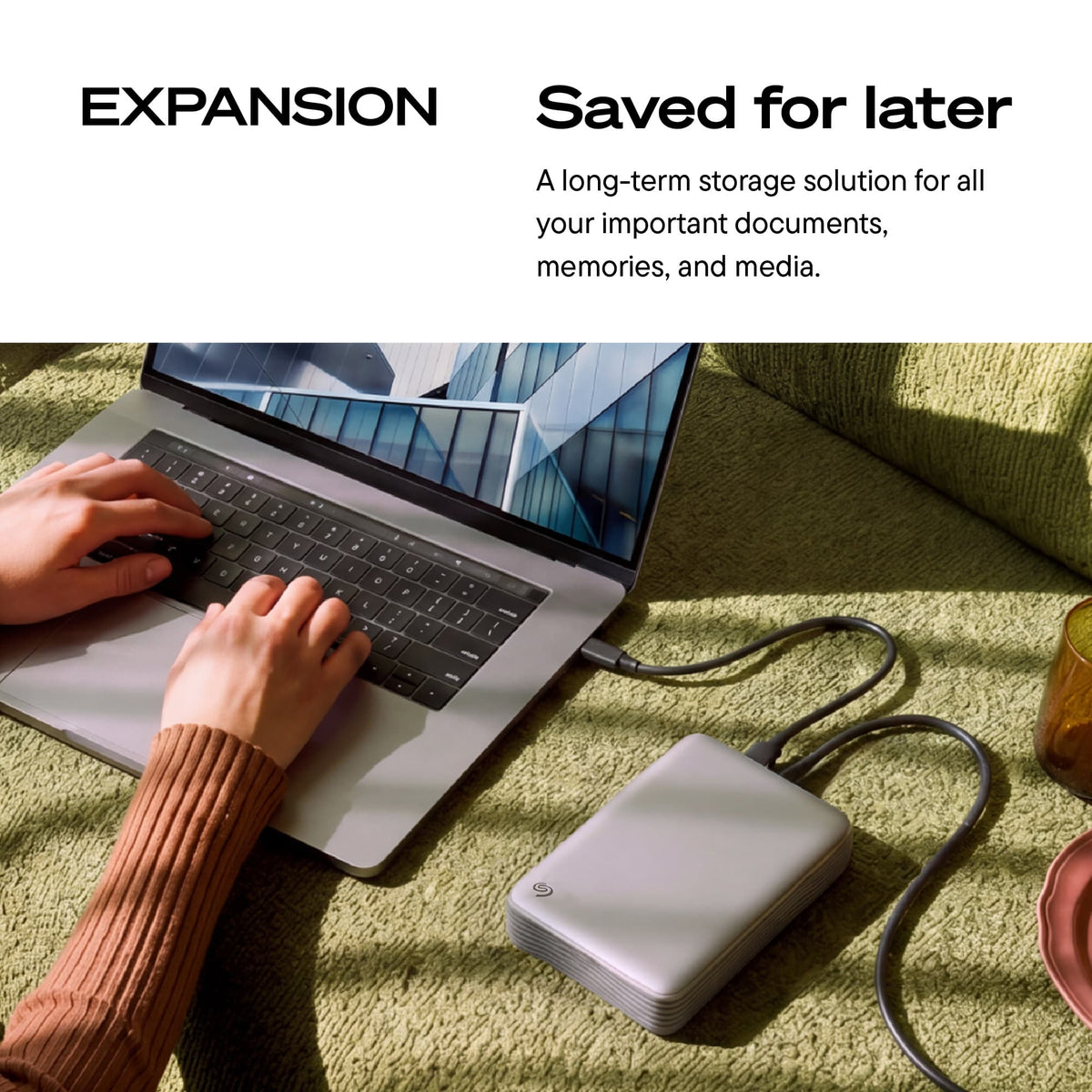 Seagate - Expansion Desktop External HDD 8TB - Black
