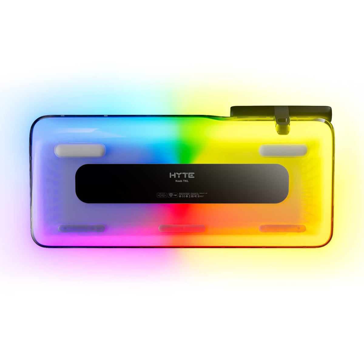 HYTE - Keeb TKL - Tenkeyless Wired RGB Mechanical Keyboard - Black