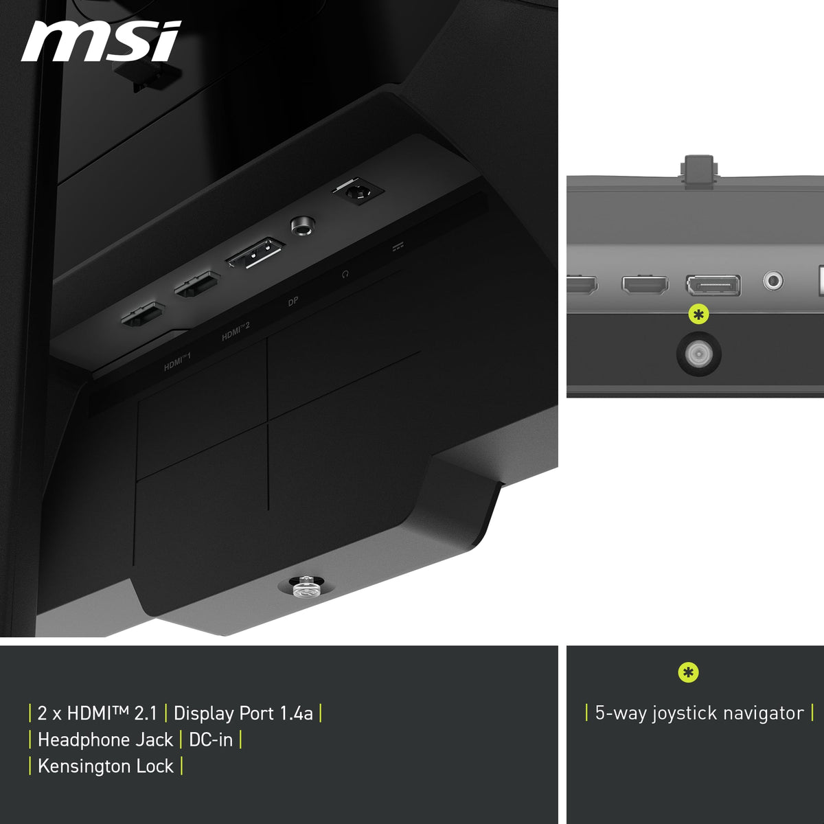 MSI - MAG 274QPF X30MV 27" MiniLED QHD 1ms Adaptive Sync Gaming Monitor with HDR 1000 (DisplayPort, HDMI) - Metallic Black