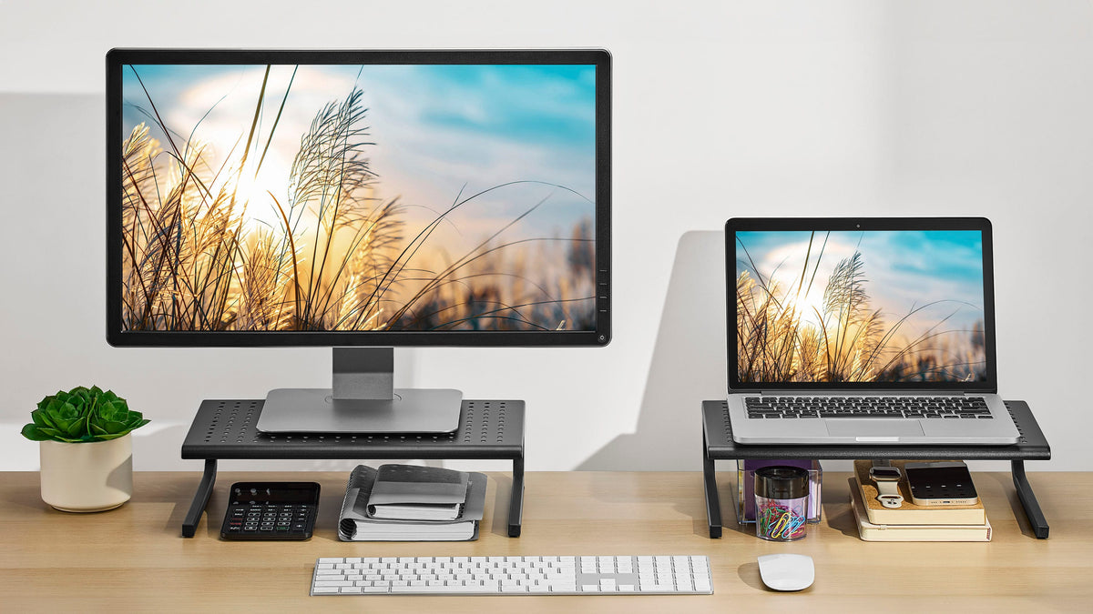 Insignia™ - Monitor Riser - Black