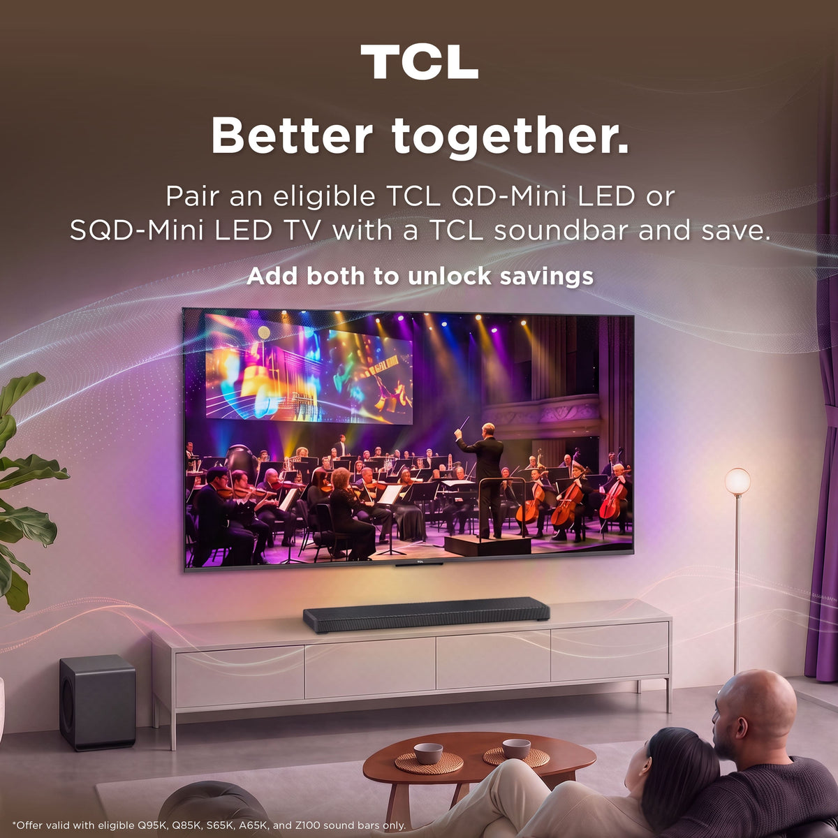 TCL - 75" Class QM7L Series 4K UHD HDR SQD-Mini LED Smart TV with Google TV with Gemini (2026)