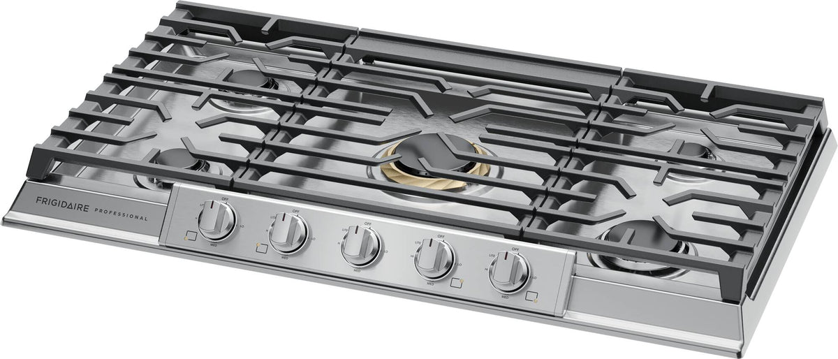 Frigidaire - 36" Gas Cooktop - Stainless Steel