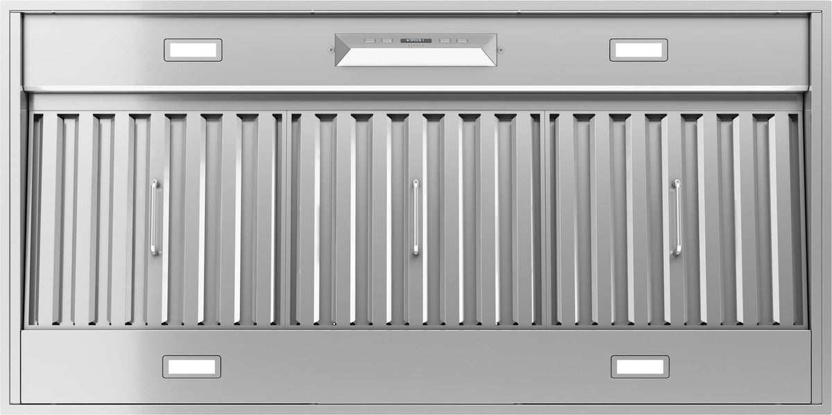 Zephyr - 48 inches - Externally Vented & Externally Vented - Range Hood Insert - Stainless Steel