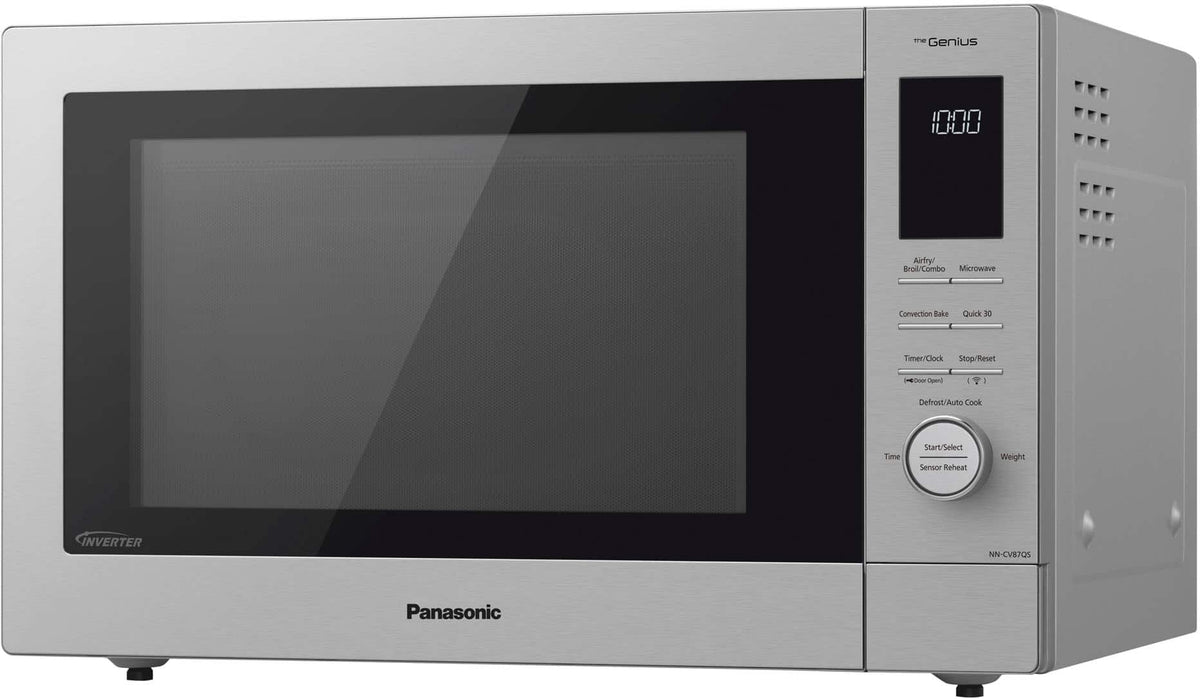 Panasonic - HomeCHEF Connect 4-in-1 Multi-Oven 1.2 Cu. Ft. Microwave, Air Fry, Convection Bake, Broil, with Genius Sensor Cooking - Silver