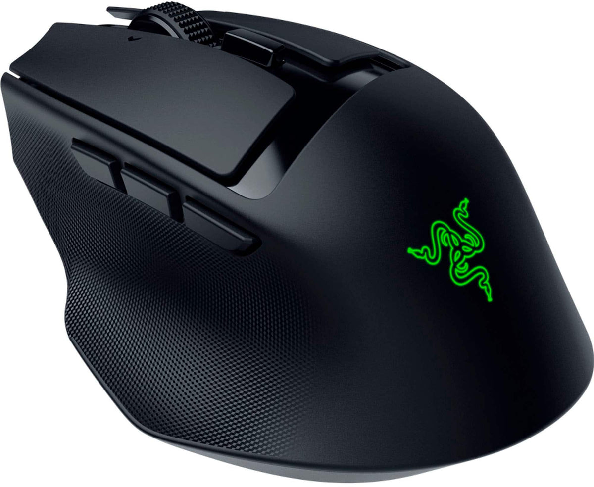 Razer - Basilisk Mobile Optical Gaming Mouse - Wireless - Black