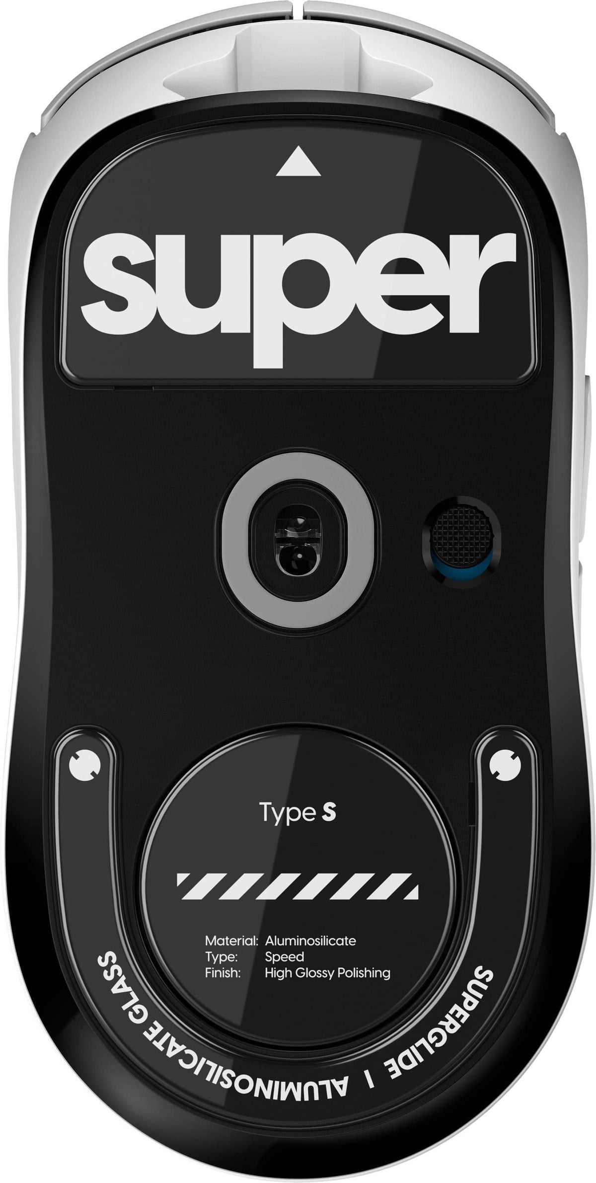 Pulsar - Superglide Type-S for Logitech G Pro X Superlight 2 - Black