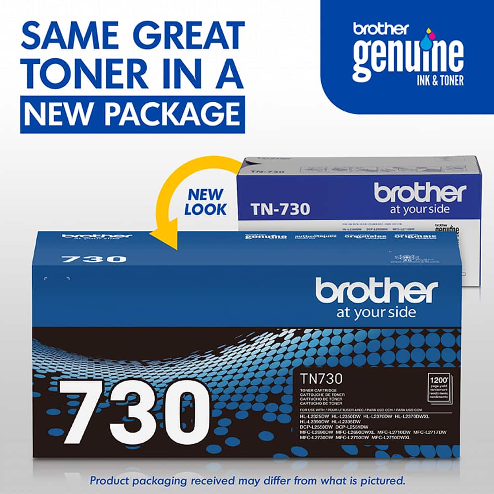 Brother - TN730 Standard-Yield Toner Cartridge - Black