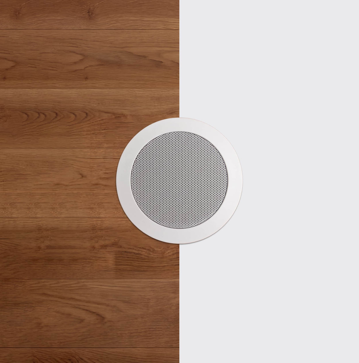 MartinLogan - Variable Aperture System 3” Full-Range 2-Way In-Ceiling Speaker with Dual 5.5” Woofers and a 2” High-Output Driver - Paintable White