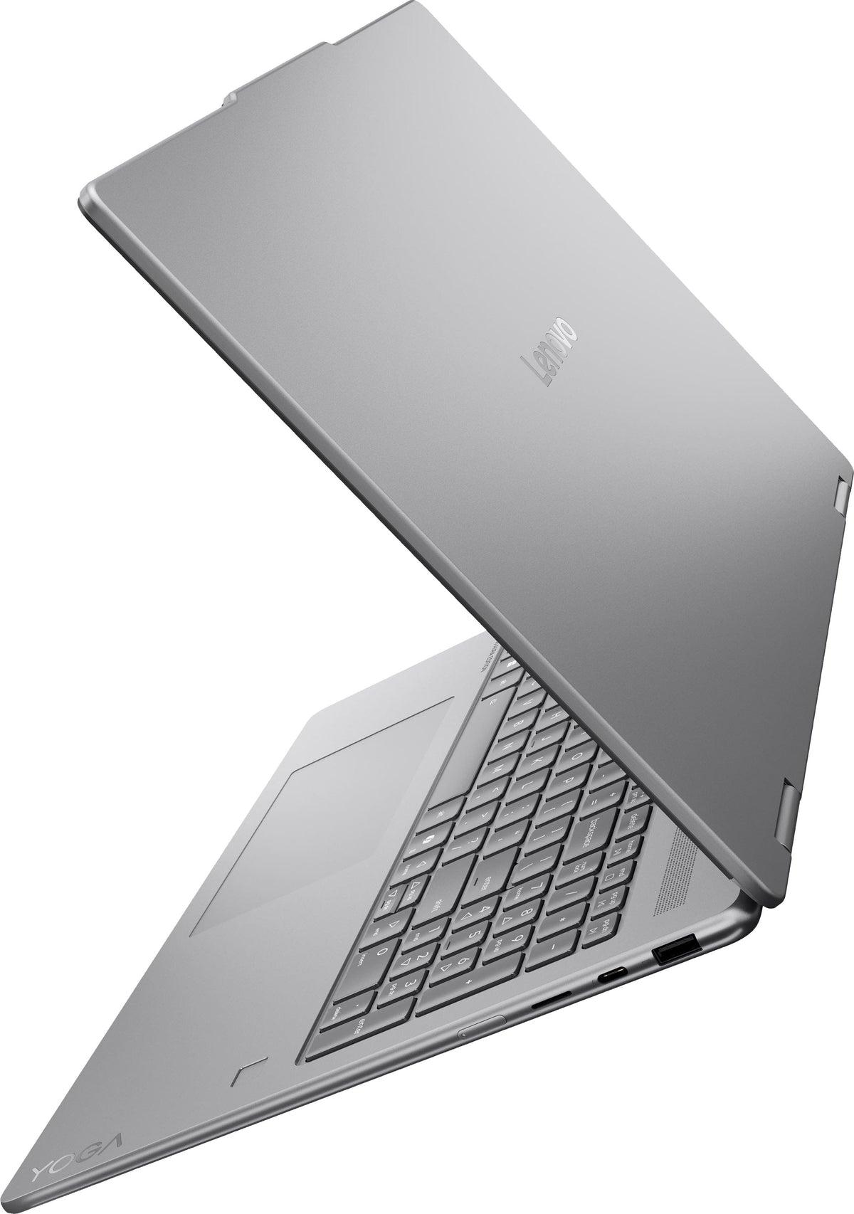 Lenovo - Yoga 7i 2-in-1 16" 2K OLED Touchscreen Laptop - Intel Core Ultra 5 Processor 322 2026 - 8GB Memory - 512GB Storage - Luna Grey