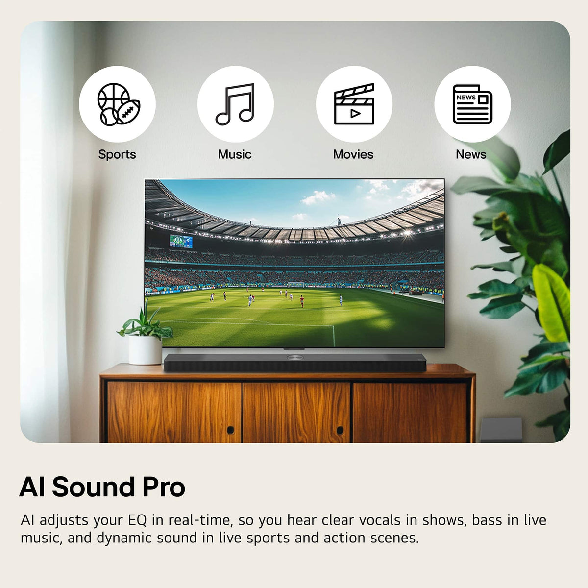 LG - 2.0-Channel S20A Soundbar with Built-in Woofer, DTS Digital Surround, Bluetooth Connectivity - Black