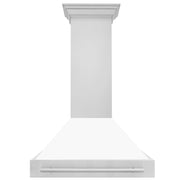 ZLINE - 36 inches - Externally Vented - Wall Range Hood - White Matte