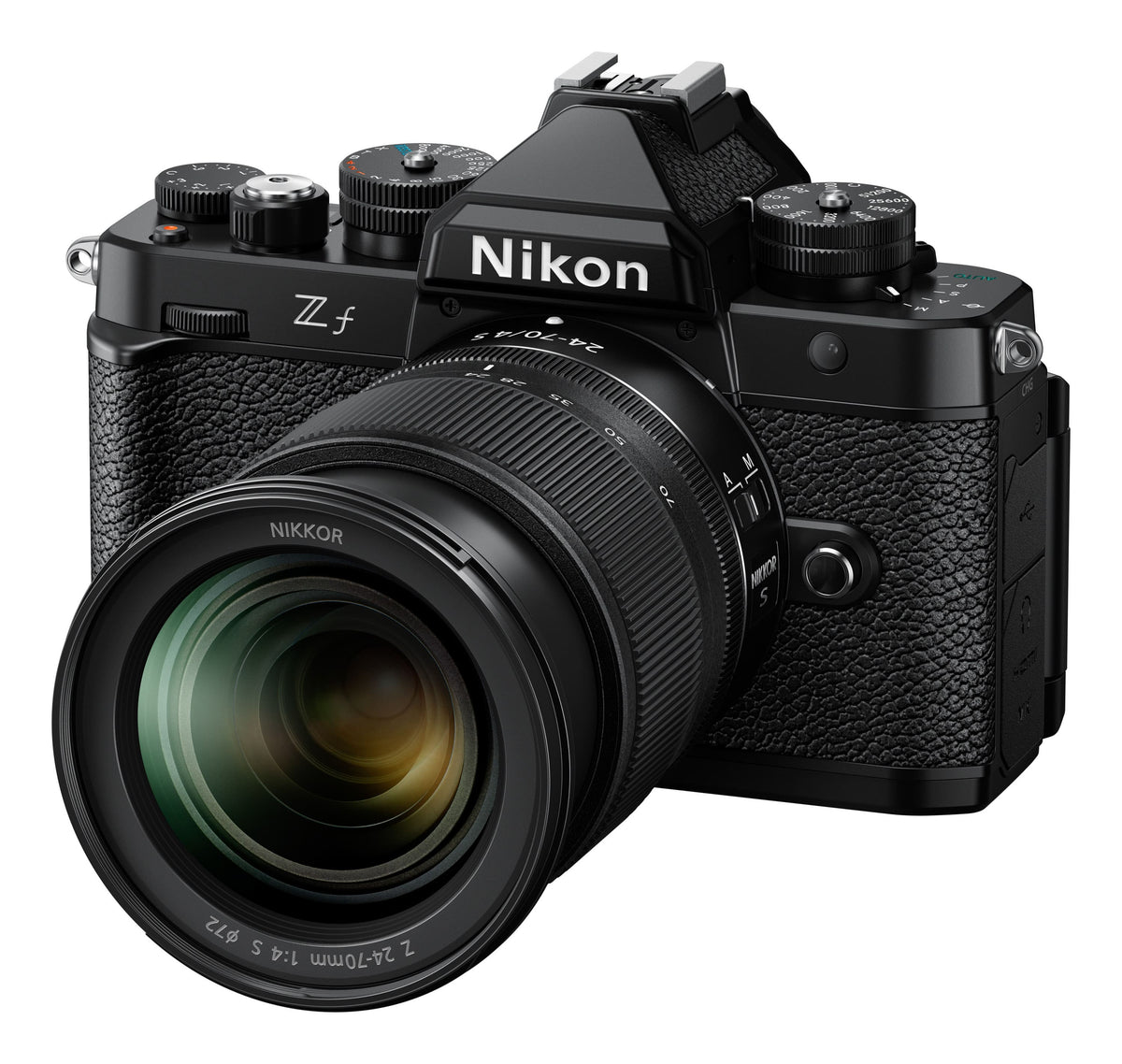Nikon - Z f 4K Video Mirrorless Camera with NIKKOR Z 24-70mm f/4 S Lens - Black