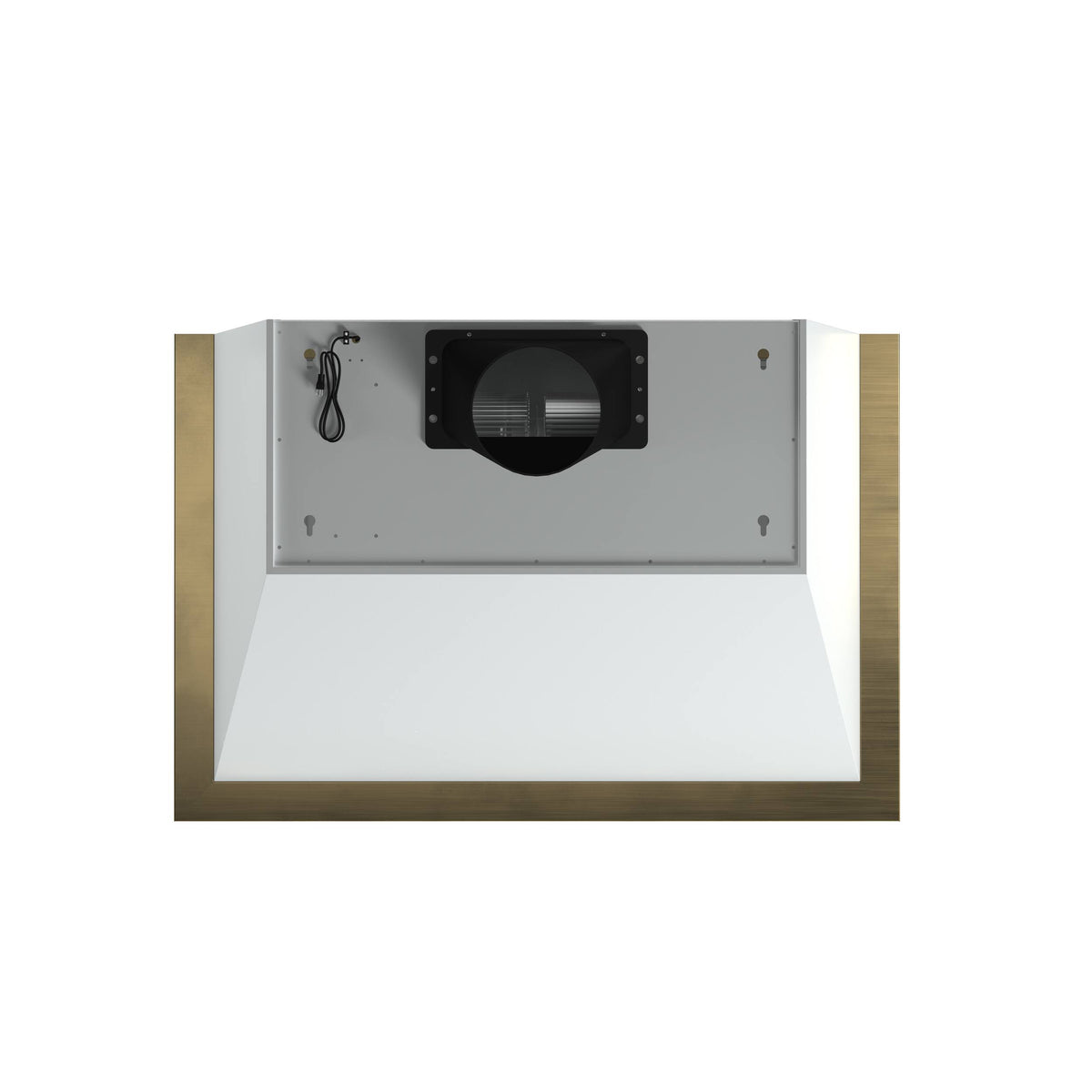 Forno Appliances - 36 inches - Externally Vented - Wall Range Hood - White