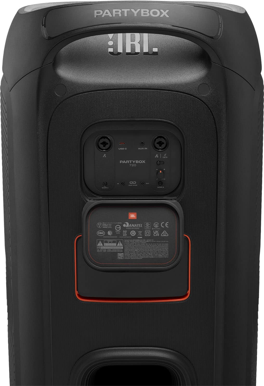 JBL - PartyBox 720 Portable Party Speaker - 2025 - Black