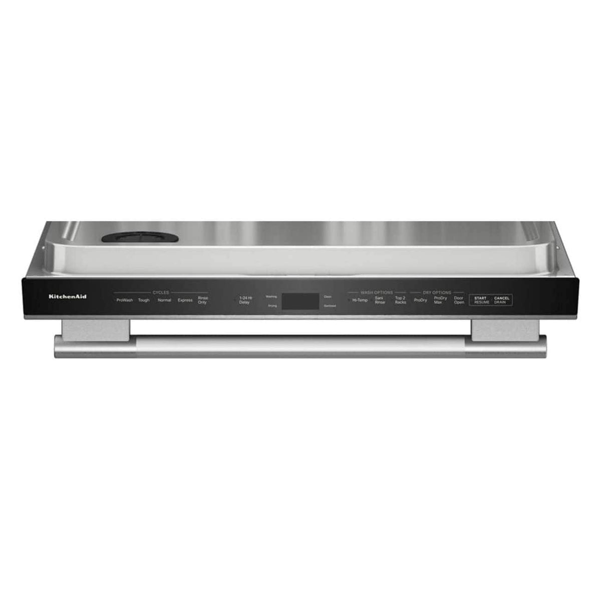 KitchenAid - 24" Top Control Built-In Dishwasher with 360 Max Jets Third Rack, Advanced ProDry, Ultra-bright LED Lighting - Stainless Steel