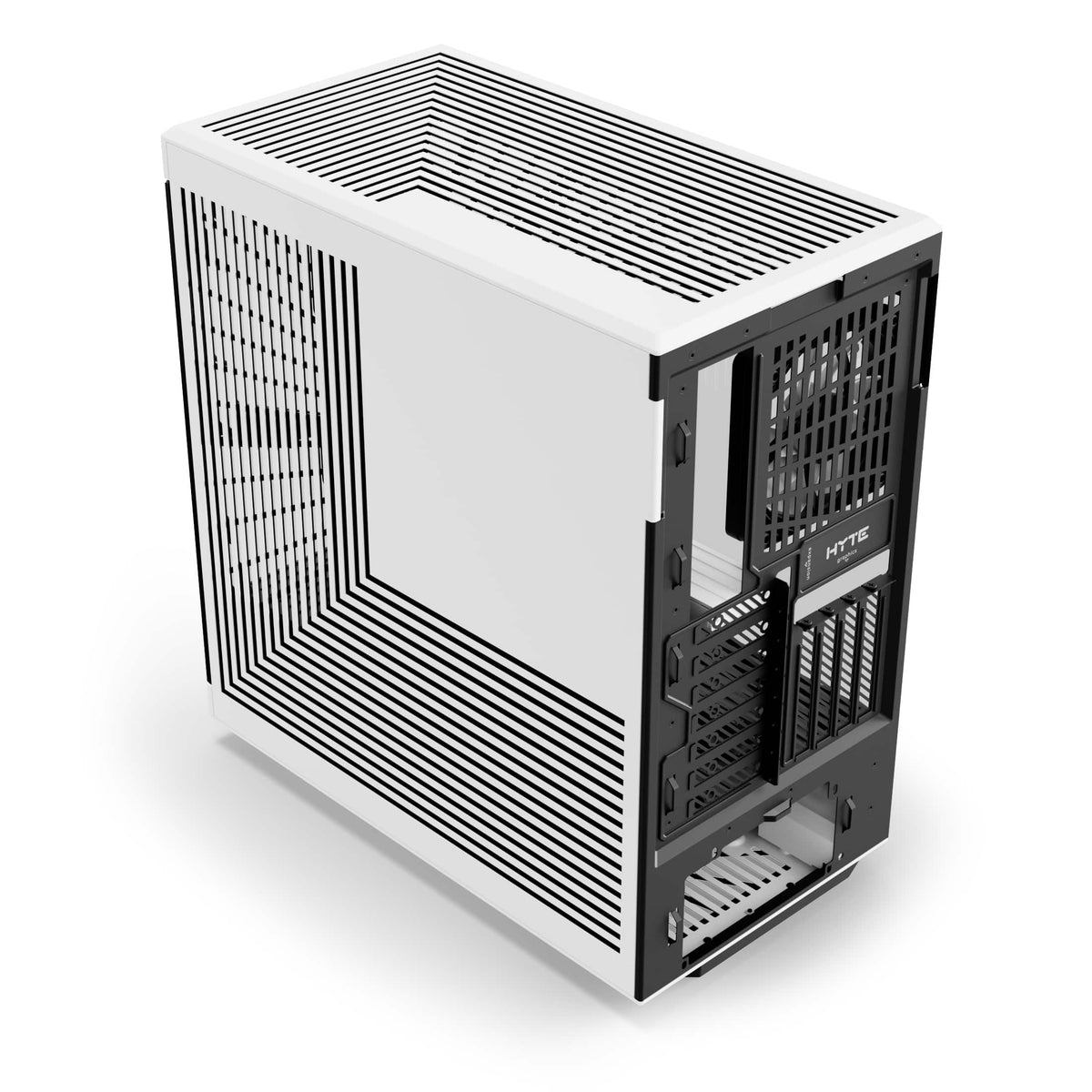 HYTE - Y40 ATX Mid-Tower PC Case - White